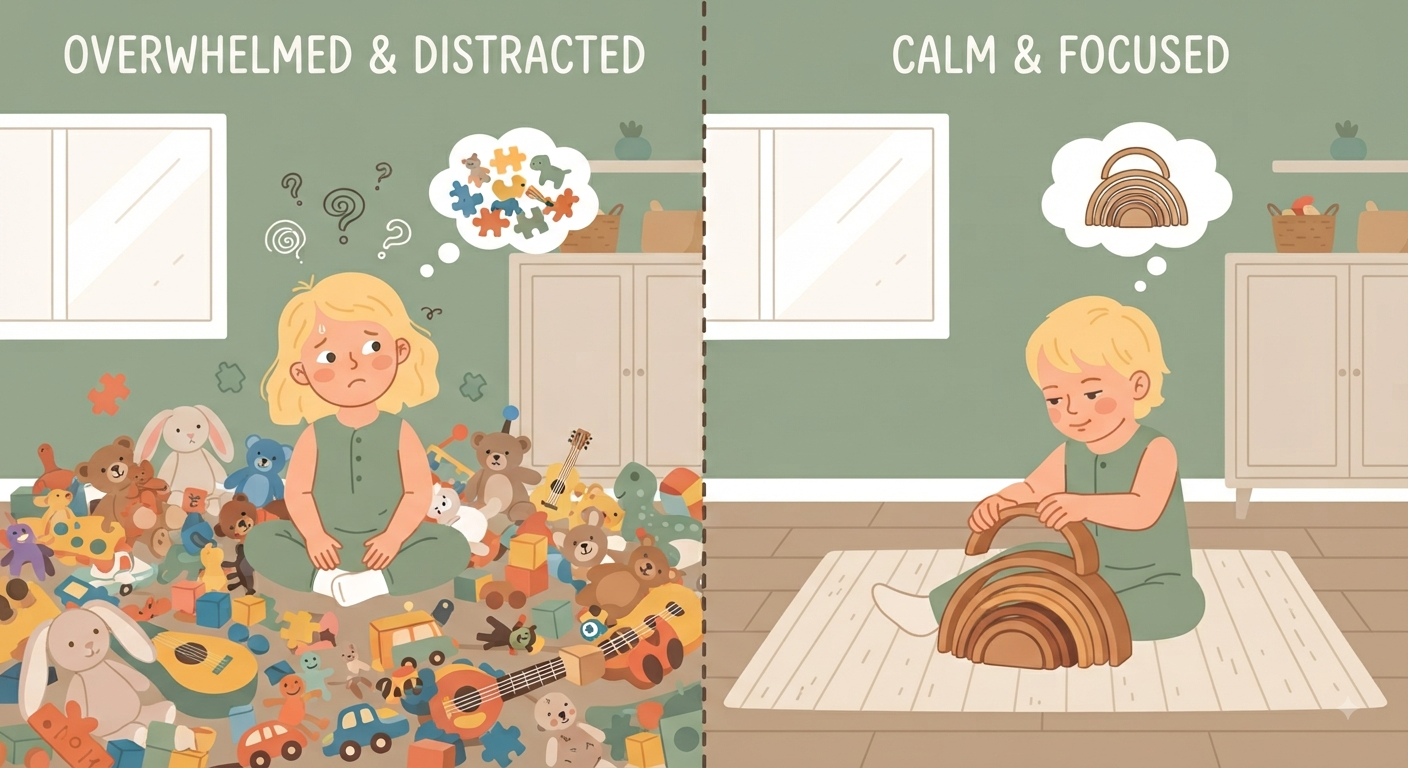 Why Your Kid's Overflowing Toy Box Might Be Hurting Their Play
