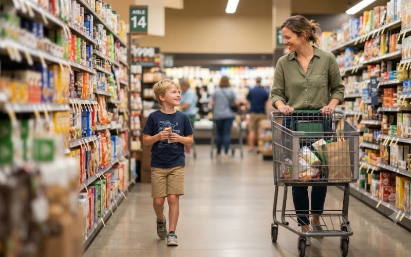At What Age Should Your Child Explore Different Aisles in the Store?