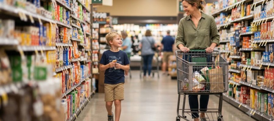 At What Age Should Your Child Explore Different Aisles in the Store?